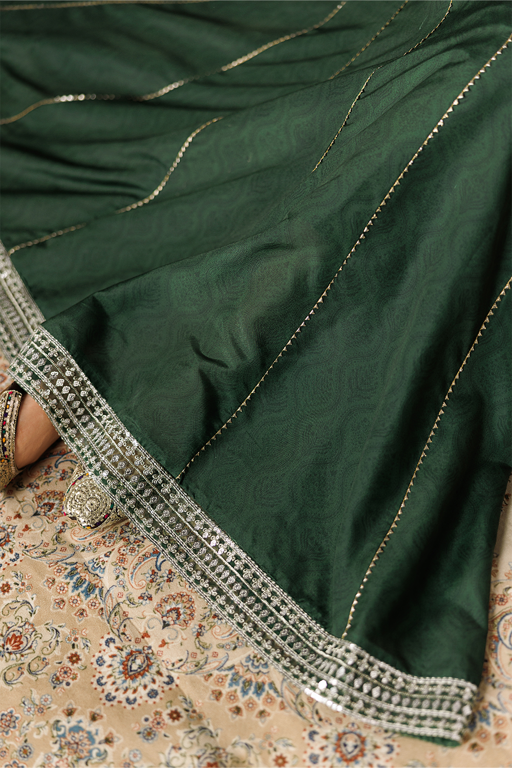 Embroidered Silk Lawn SL-26-14