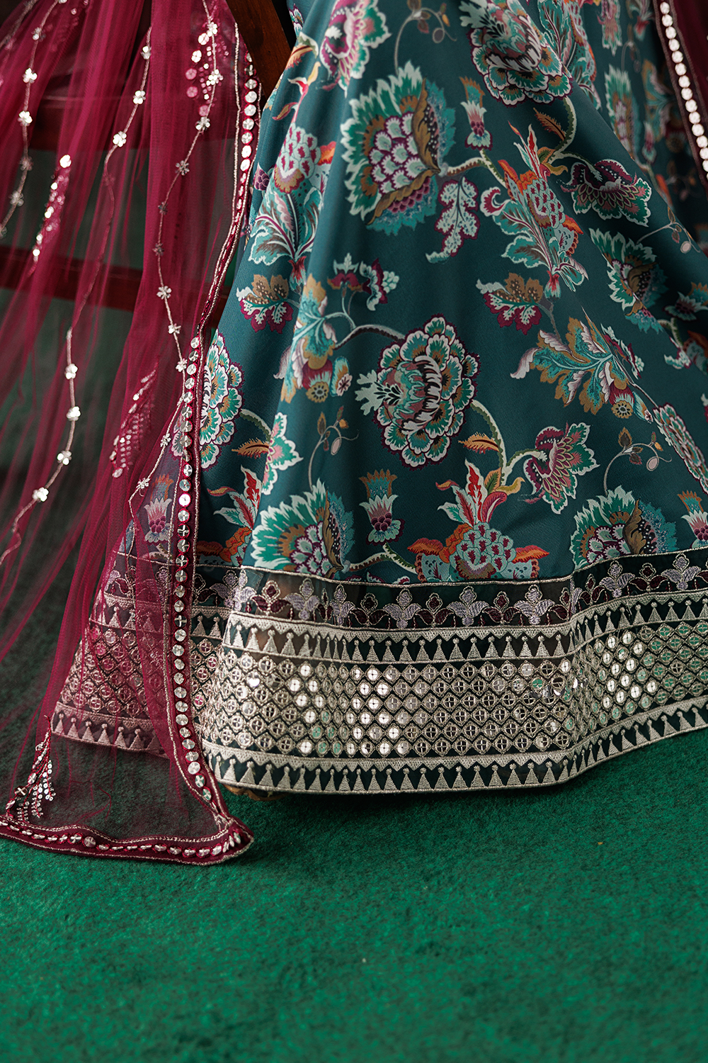 Embroidered Slik Lawn SL-26-15