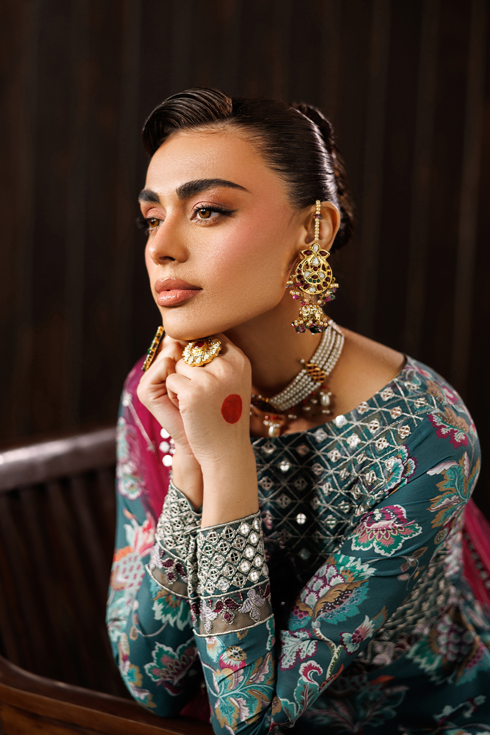 Embroidered Slik Lawn SL-26-15