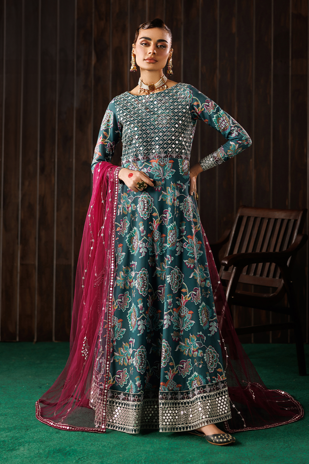 Embroidered Slik Lawn SL-26-15