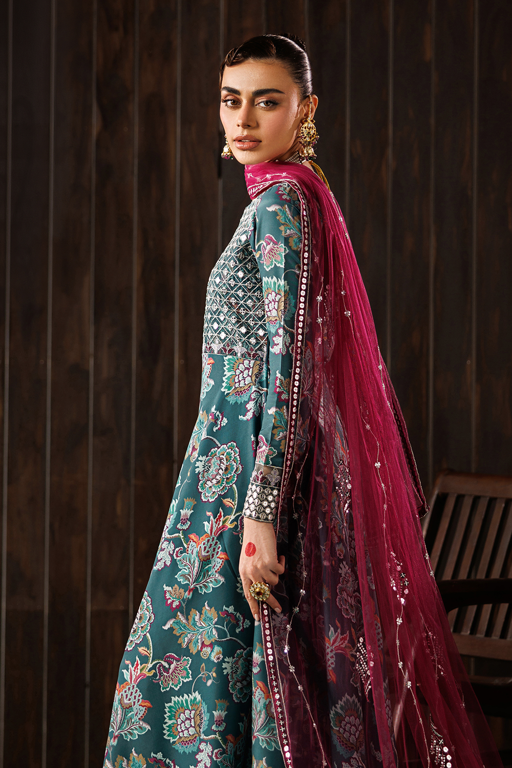 Embroidered Slik Lawn SL-26-15
